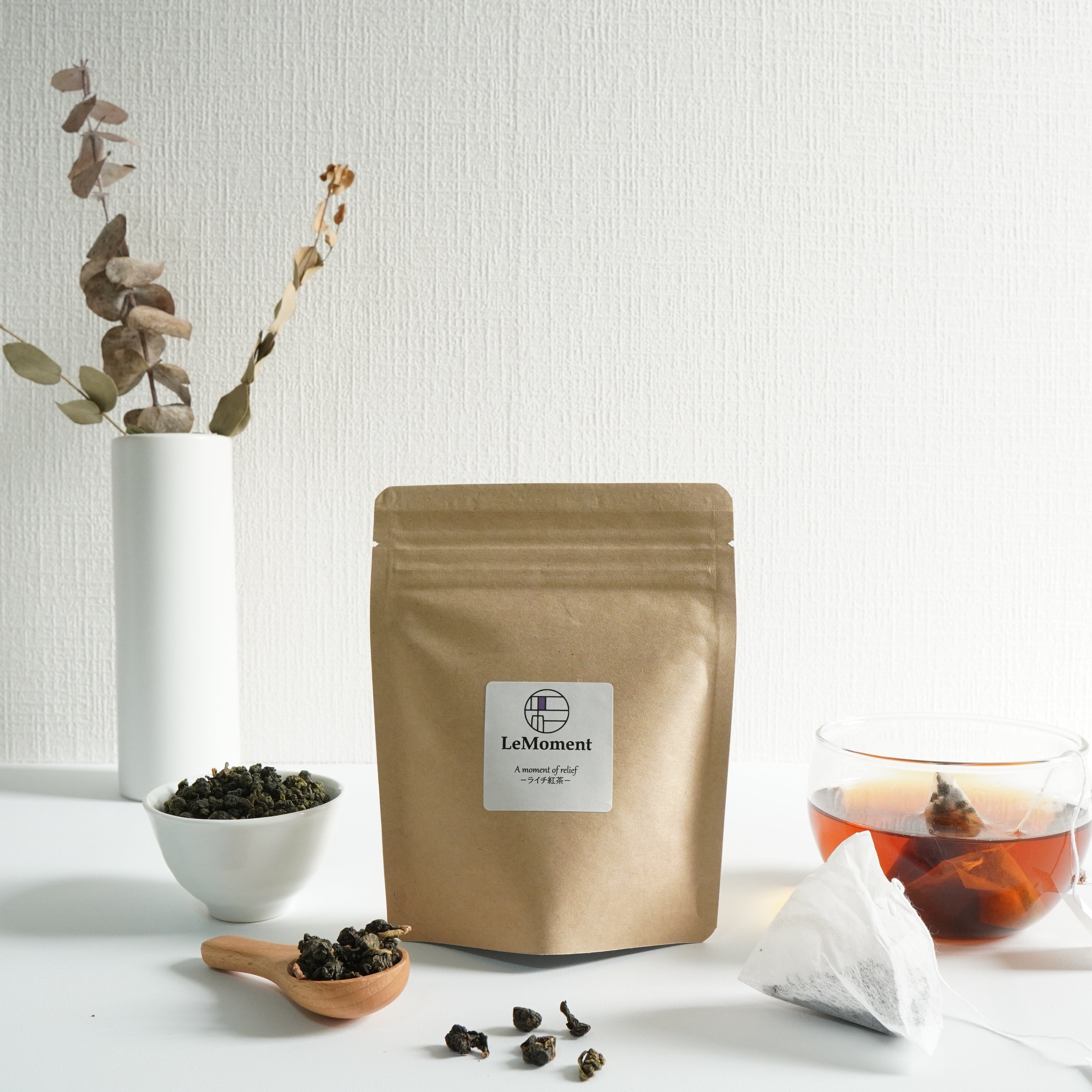 楊貴妃が好んだライチの果汁で香りづけした紅茶(ライチ紅茶)ティーバッグ8個入り