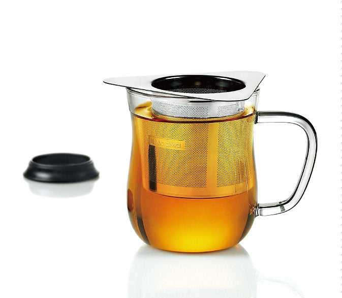 dokodemo tea strainer stainless silver