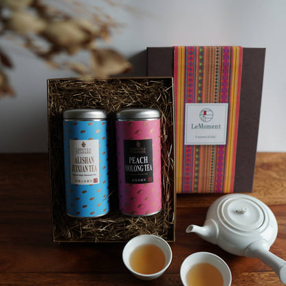 香りを楽しむ烏龍茶2種セット（75g×2缶）　ギフトセレクト